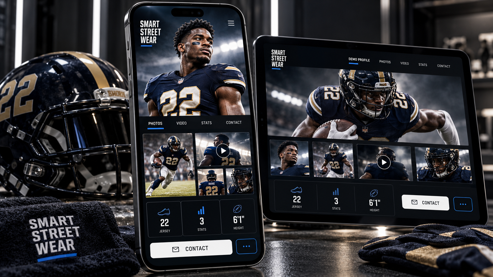Player showcase